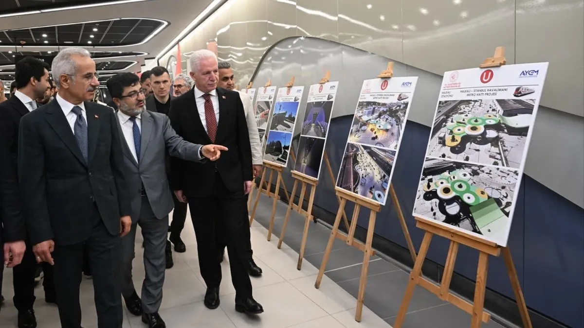 İstanbul'da dev metro açılışı: Halkalı-Arnavutköy hattı bugün hizmete giriyor