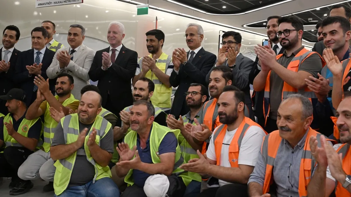İstanbul Havalimanı Metrosu'nda Yolcu Rekoru: 8 Eylül'de 58 Bin 139 Kişi Taşındı