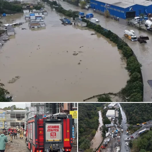 İstanbul ve Kocaeli'de Sel Felaketi: 6 Kayıp, 1277 Su Baskını