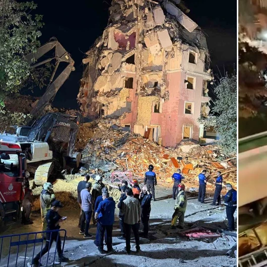 İstanbul Küçükçekmece'de Yıkım Sırasında Bina Çöktü: 2 Yaralı