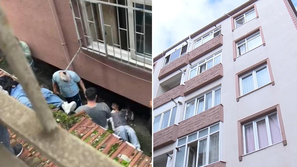 İstanbul'da akılalmaz olay: 16 yaşındaki iki kız çarşafla kaçarken 3. kattan düştü