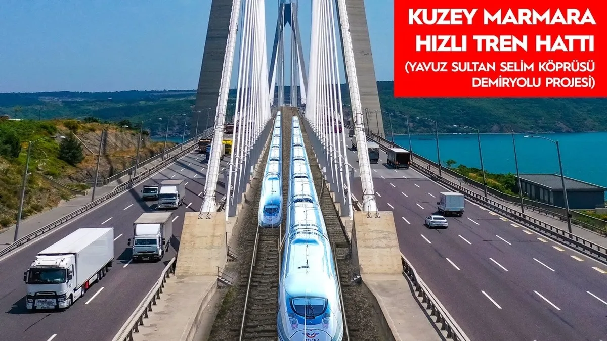 İstanbul Kuzey Demir Yolu Geçişi ihalesi 14 Ekim'de