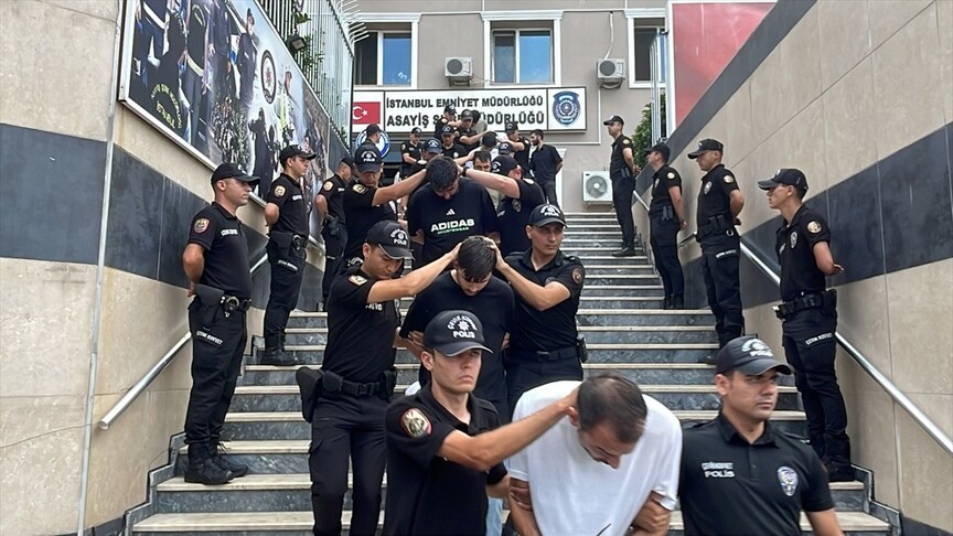 İstanbul merkezli 4 ilde suç örgütü operasyonu: 32 gözaltı