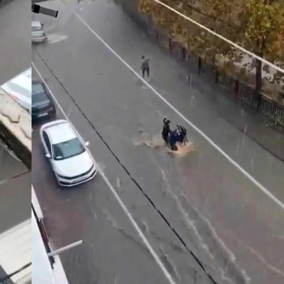 İstanbul'da Sağanak: Esenyurt'ta Kadın Akıntıya Kapıldı