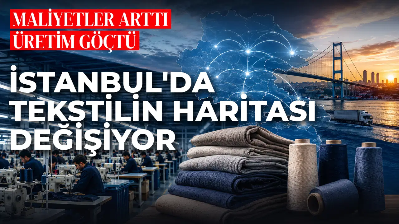 İstanbul'da Tekstilin Haritası Değişiyor: Üretim Yüksek Maliyetlerle Göç Ediyor
