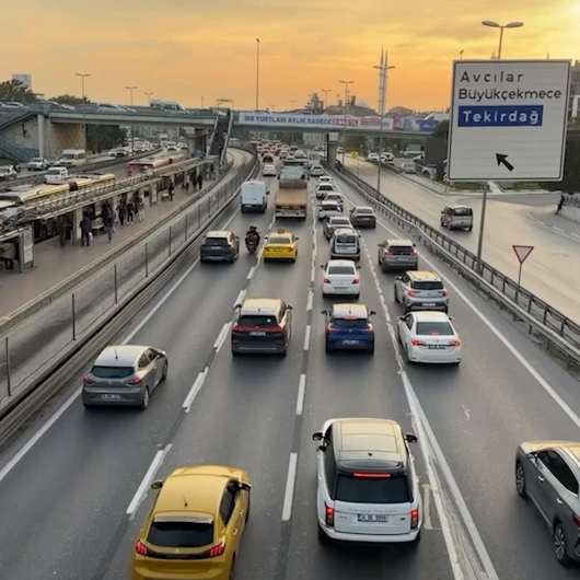İstanbul Trafiği Akşam Saatlerinde Zirve Yaptı: Yoğunluk Yüzde 83