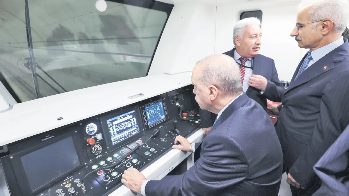 İstanbul trafiğine dev metro çözümü: Erdoğan en uzun hattı açtı