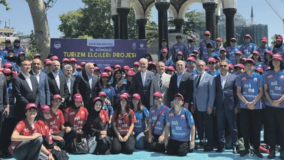 330 genç gönüllü turizm elçisi İstanbul'un kültürel mirasını tanıtacak