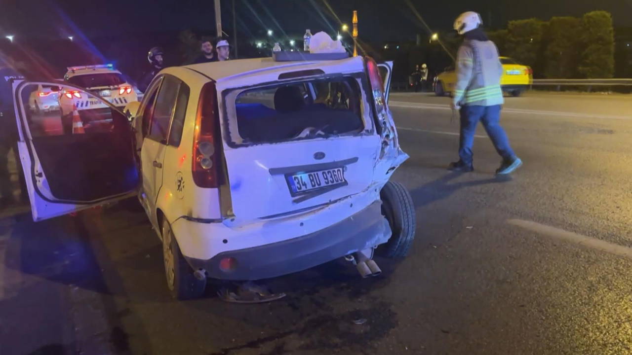 İstanbul Ümraniye'de Zincirleme Kaza: 3 Yaralı