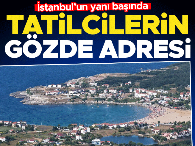 İstanbul'a yakın Kandıra koyları tatilcilerin yeni gözdesi oldu