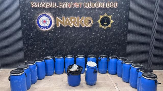İstanbul'da 486 Kilo Uyuşturucu Maddesi Ele Geçirildi