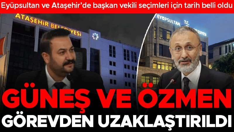 İstanbul'da İki CHP'li Belediye Başkanı Görevden Uzaklaştırıldı