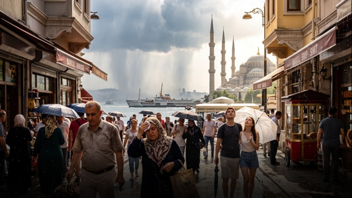İstanbul'da Karışık Hava: Güneş ve Sağanak Bir Arada
