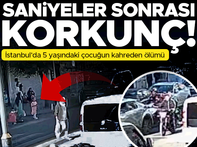 İstanbul'da otizmli 5 yaşındaki kıza motosiklet çarptı