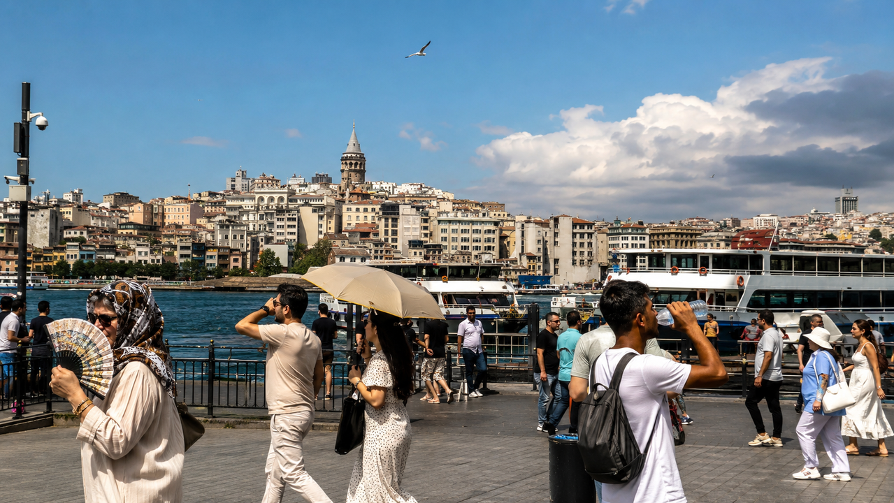 İstanbul'da sıcaklık yükselecek: AKOM çarşamba için sağanak uyarısı yaptı