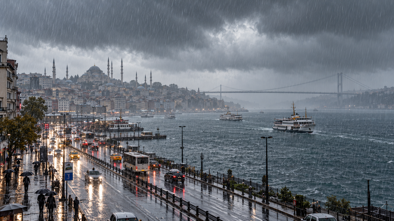 İstanbul'da Yağmur Ne Zaman Başlayacak? 3 Günlük Hava Tahmini