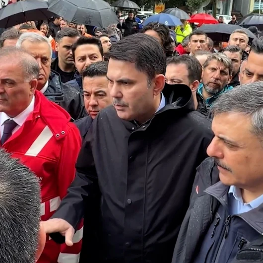 İstanbullu'dan Bakan Kurum'a sel bölgesinde destek