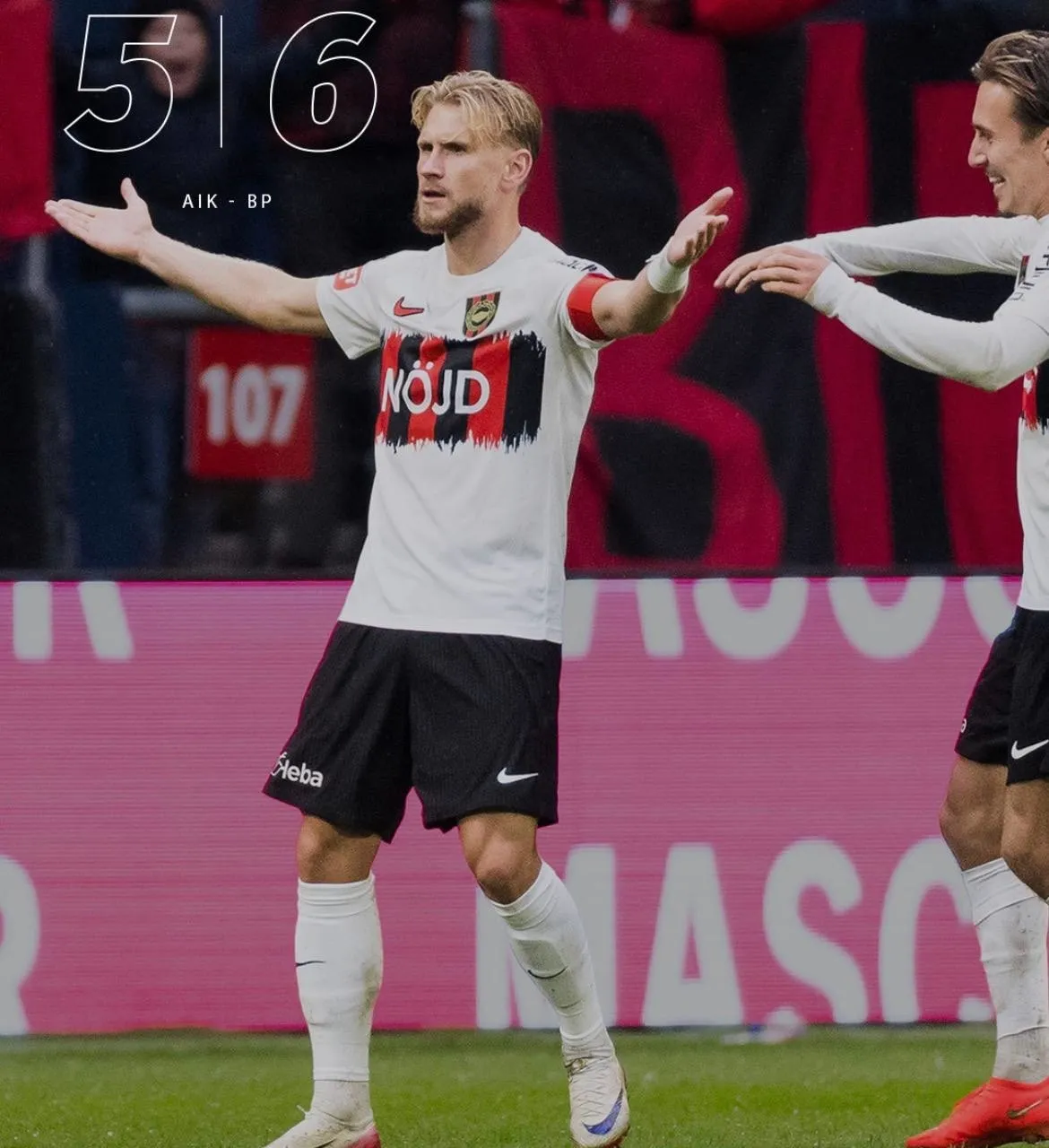 İsveç Ligi'nde 11 Gollü İkinci Yarı: AIK Solna - Brommapojkarna Maçı Tarihe Geçti
