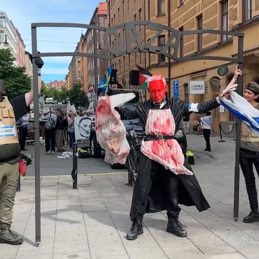 İsveç'te Gazze ve Lübnan Protestoları: Stockholmlüler Sokağa Döküldü