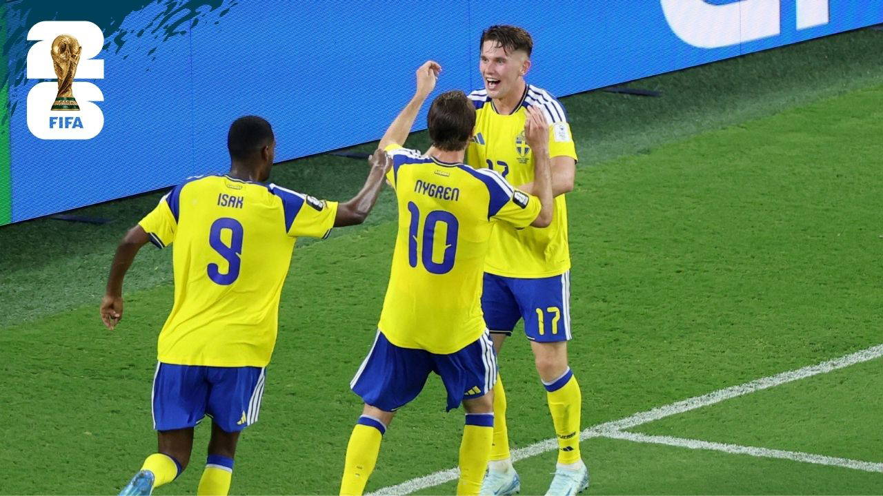 İsveç'ten Tunus'a 5-1'lik Şok: Potter'ın Öğrencileri F Grubu'na Damga Vurdu