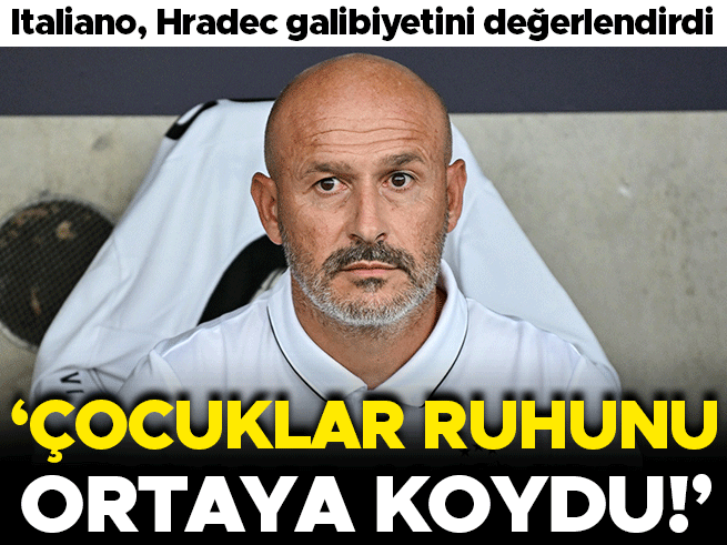İtaliano'dan Hradec Kralove Sonrası: 'Çocuklar Ruhunu Ortaya Koydu