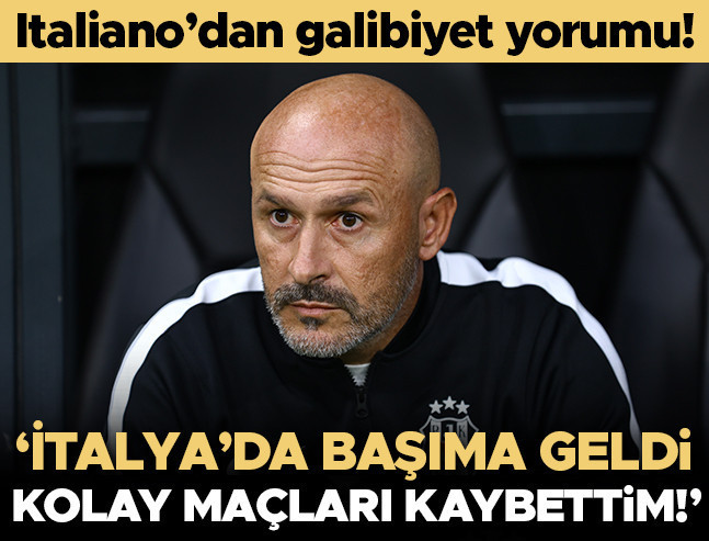 Italiano: İtalya'da kağıt üzerinde kolay maçları kaybettim