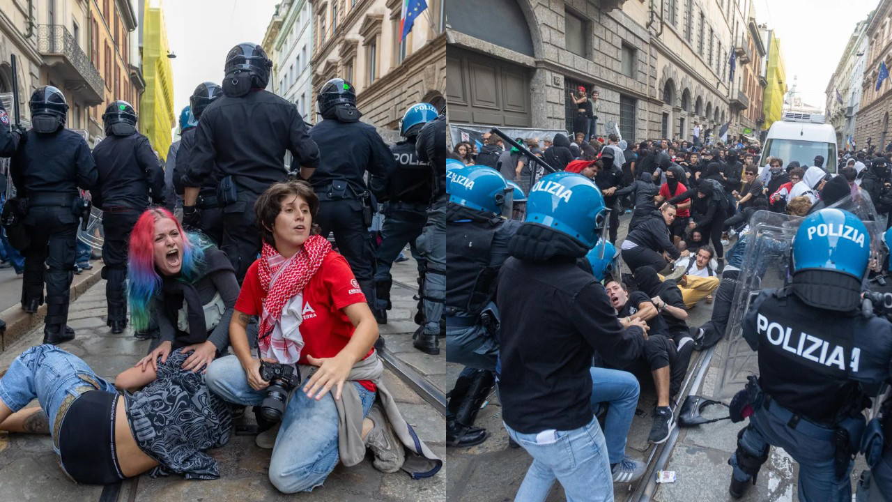 İtalya'da Hayat Pahalılığı Protestoları: Milano'da 40 Yaralı
