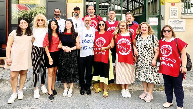 İtalyan Lisesi’nde 123 günlük grevin ardından taraflar yeniden masada