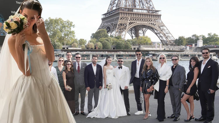 Itır Esen ve Engin Aykanat Paris'te evlendi