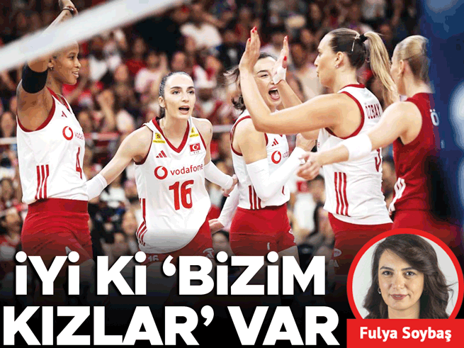İyi ki ‘Bizim kızlar’ var: Voleybolda moral zaferi