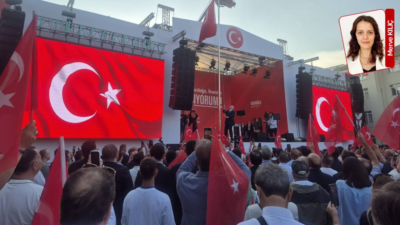 İYİ Parti çerçeve yasa sonrası meydanda: 'Yedi kollu canavarın merkezi Saray'dır