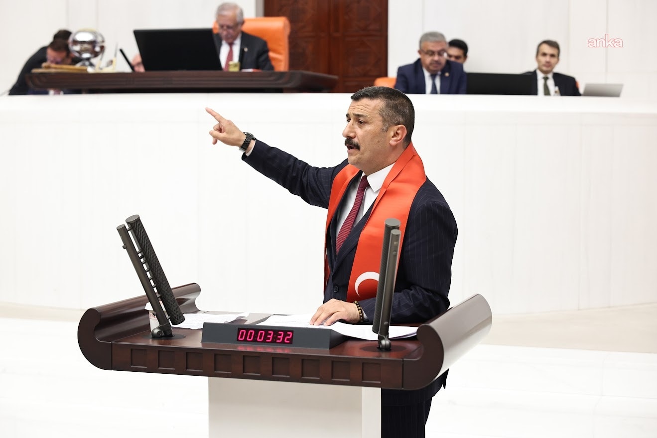 İYİ Partili Türkoğlu şehit isimlerini okuyunca Meclis'te oturuma ara verildi