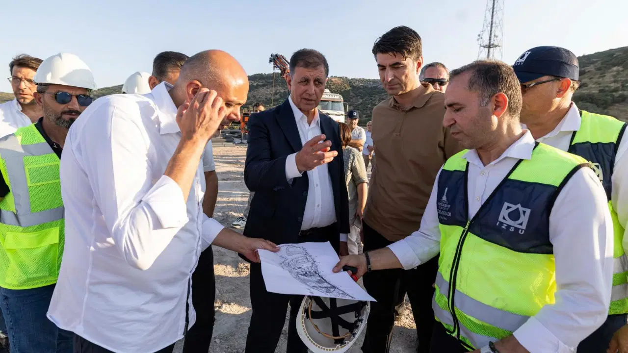 İzmir'in 3. Büyük İleri Biyolojik Arıtma Tesisi Dikili'de Yükseliyor