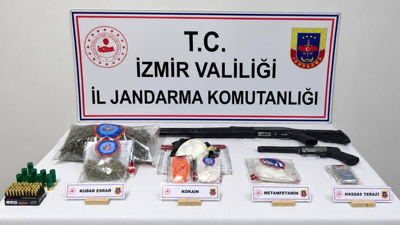 İzmir Bayındır'da uyuşturucu operasyonu: 8 gözaltı