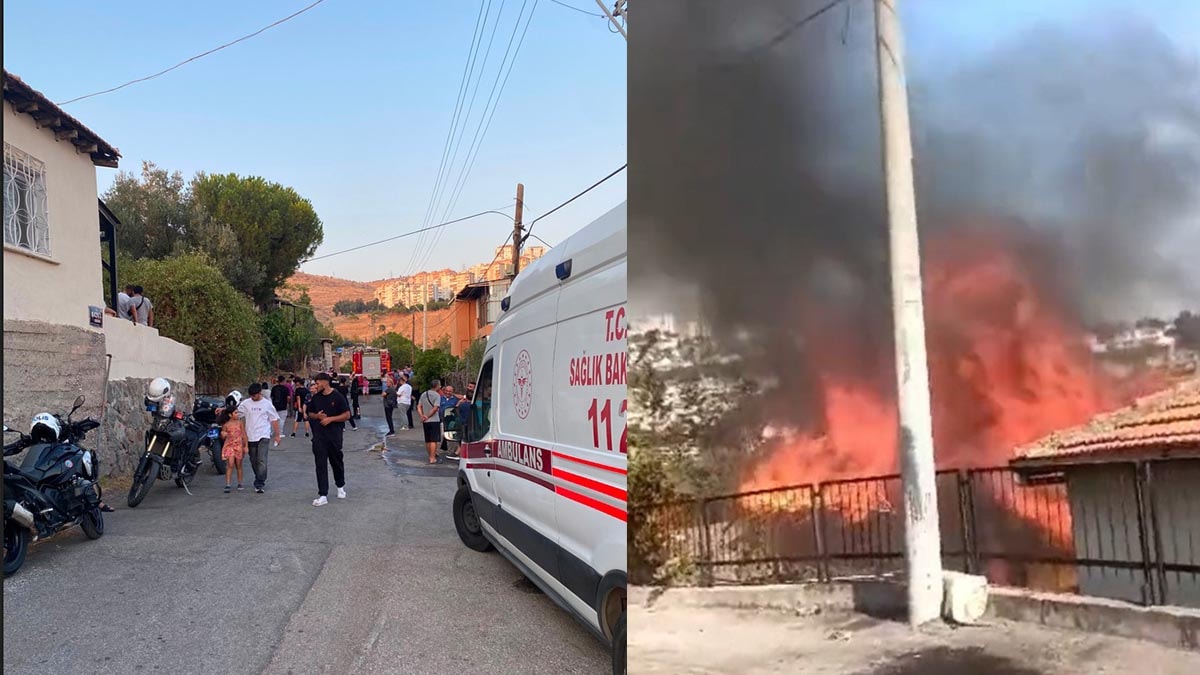 İzmir Çiğli'de Yangın Faciası: Anneanne ve Torunu Hayatını Kaybetti