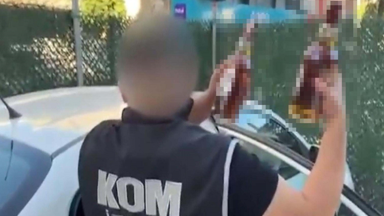 İzmir'de 8 Bin 603 Şişe Kaçak İçki Ele Geçirildi