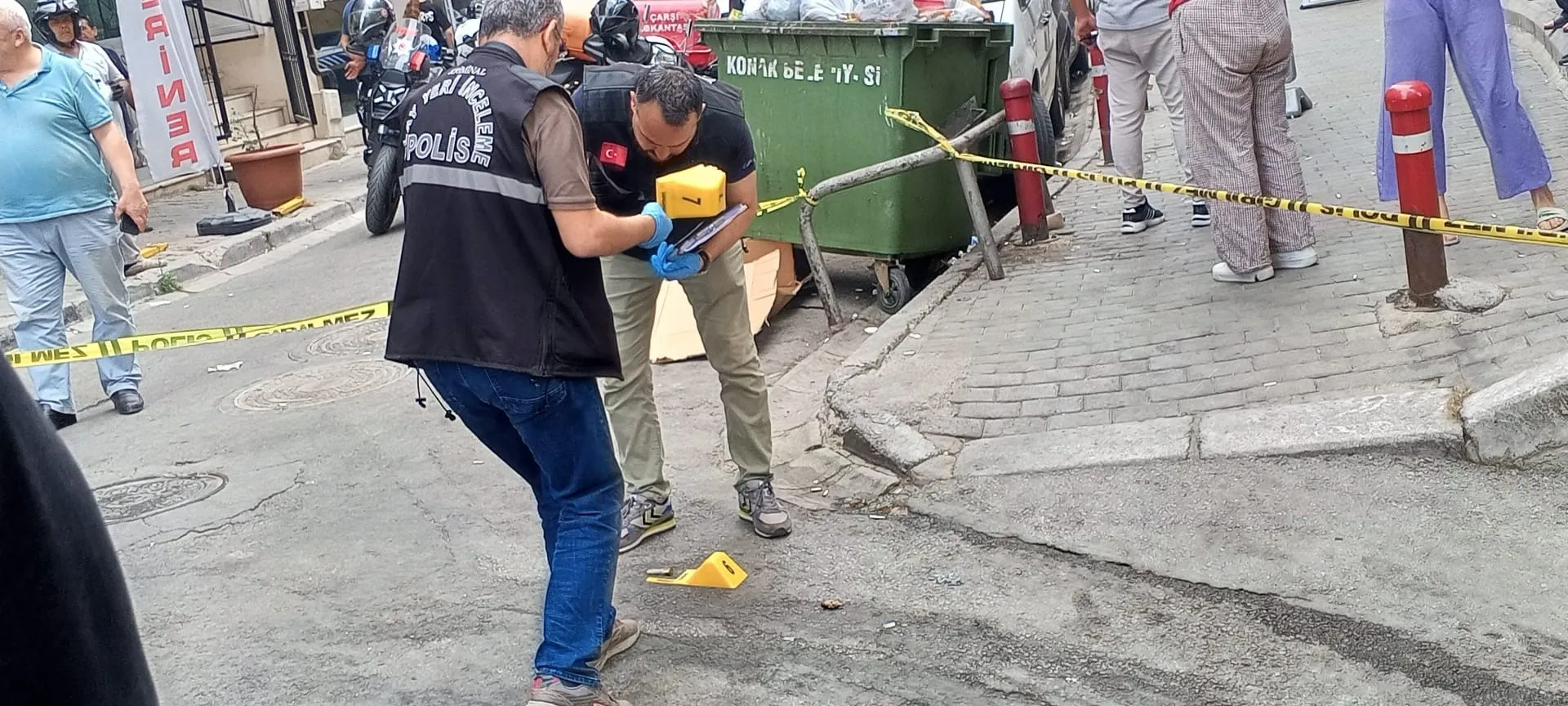 İzmir Konak'ta tüfekli saldırı: 2 şüpheli yakalandı
