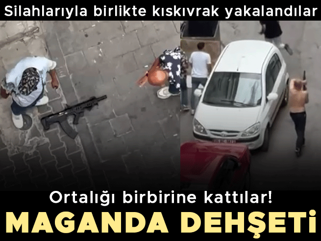 İzmir'de maganda dehşeti: Silahlı saldırı anları kamerada