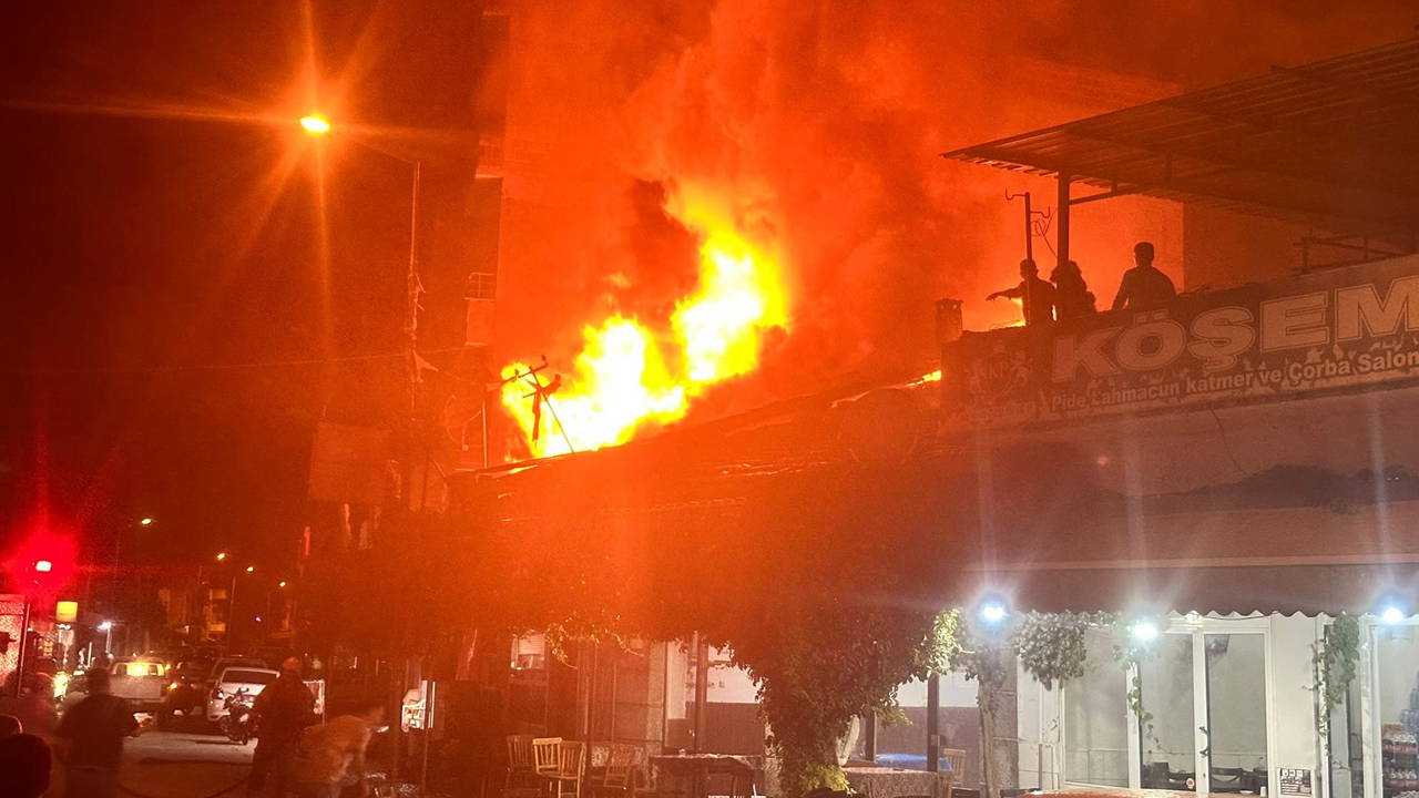 İzmir Ödemiş'te Ekmek Fırınında Yangın Paniği