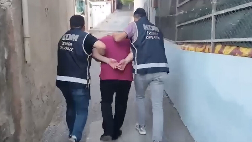 İzmir'deki suç örgütü operasyonunda 28 tutuklama