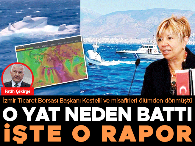 İzmir Ticaret Borsası Başkanı Işınsu Kestelli'nin Yatı Neden Battı? Rapor Ortaya Çıktı