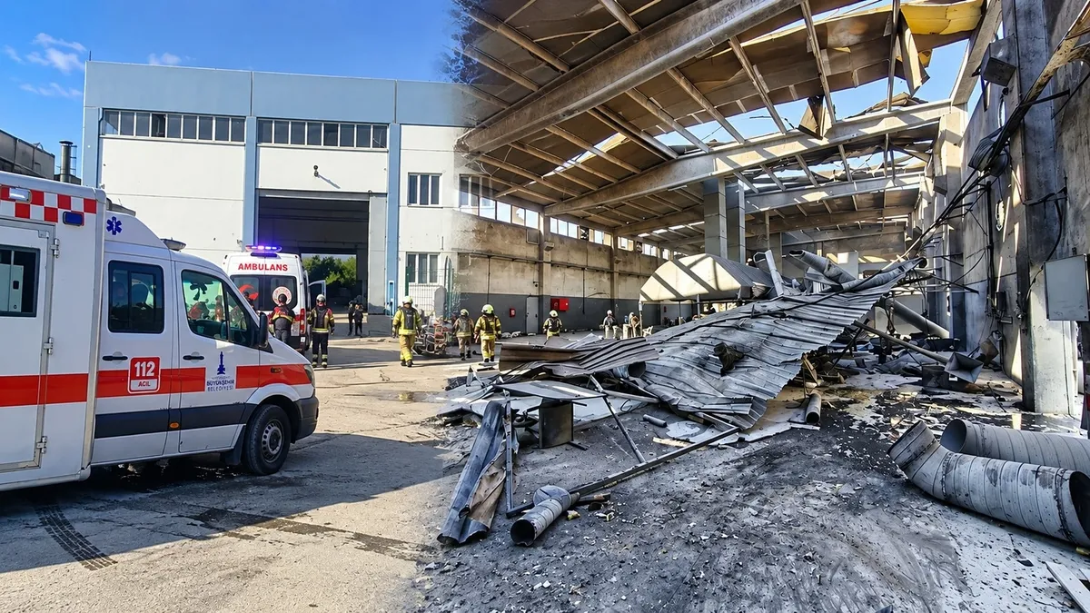 İzmir Torbalı'da metal fabrikasında patlama: 7 yaralı