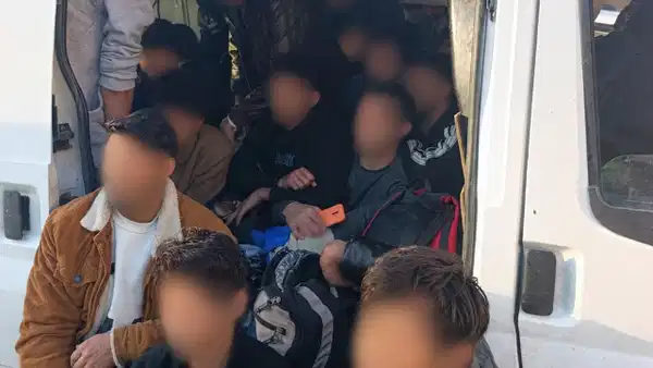 İzmir Urla'da 34 Düzensiz Göçmen Yakalandı