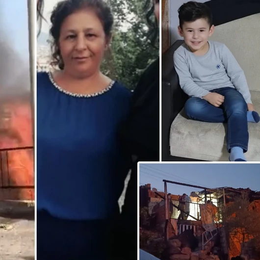 İzmir'de yangın faciası: Anneanne ve 4 yaşındaki torunu hayatını kaybetti