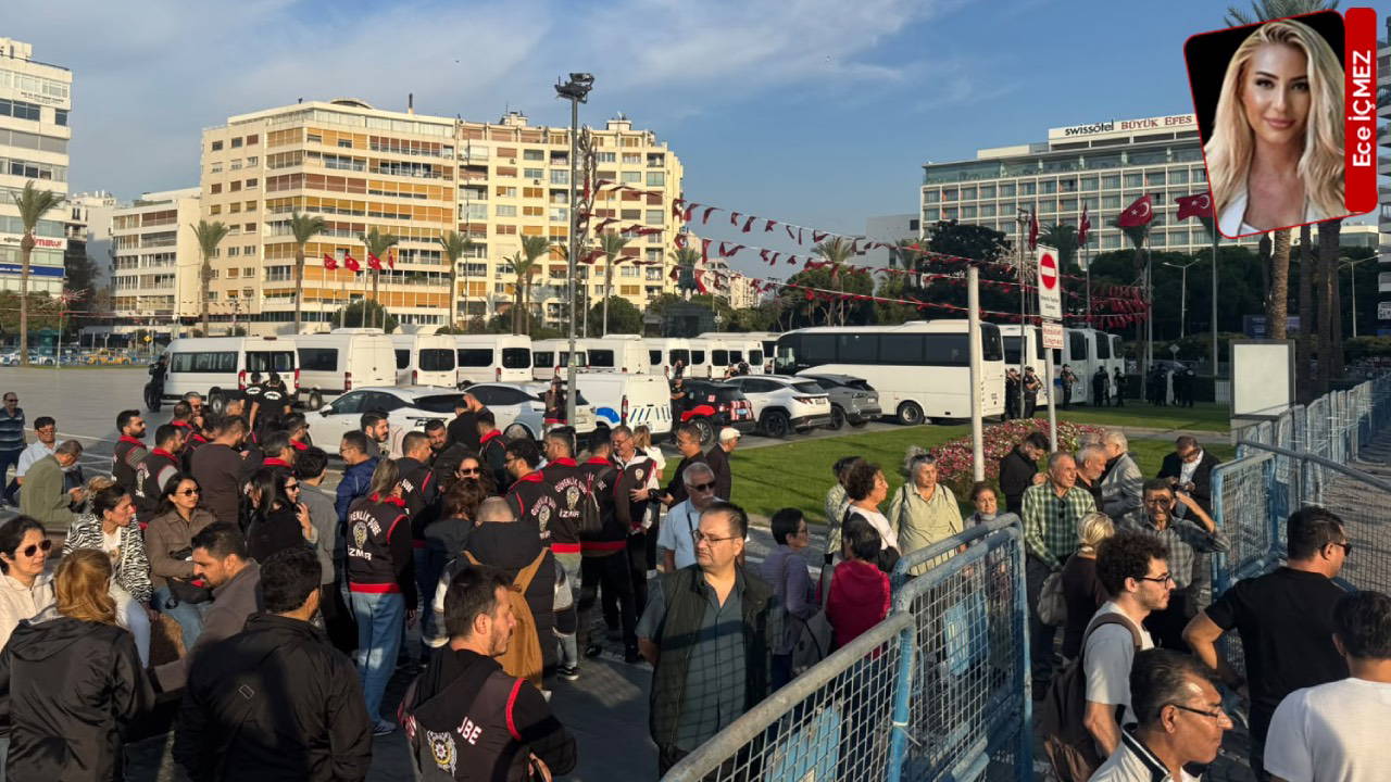 İzmir'de Yürüyüş ve Slogan Yasağı: Cemil Tugay Protestosuna Polis Ablukası