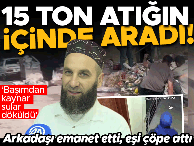 İzmir'de 400 bin liralık poşet çöp konteynerinde bulundu