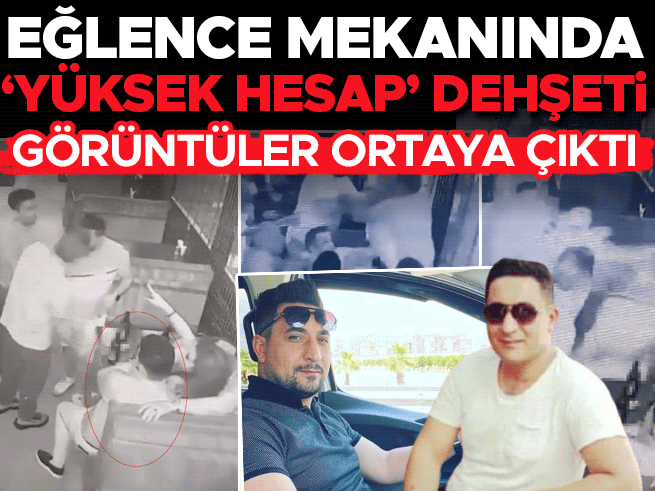 İzmir'de eğlence mekanında 'yüksek hesap' dehşeti! Görüntüler ortaya çıktı
