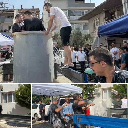 İznik'te Damadın Su Tankına Girişi Sosyal Medyada Fenomen Oldu