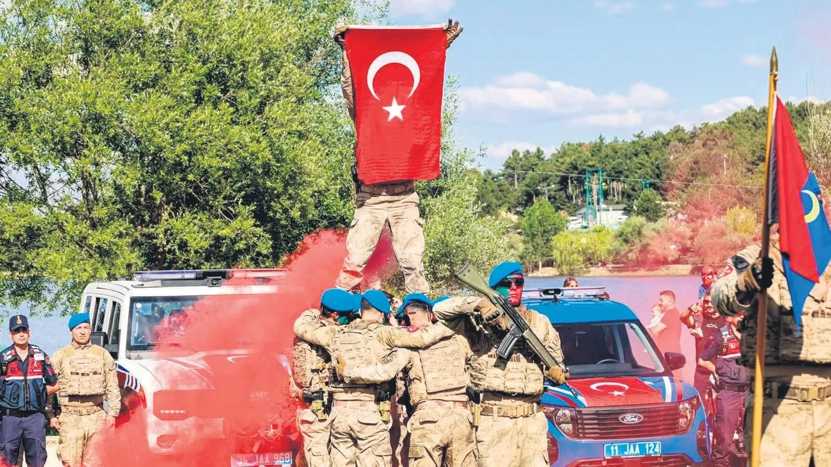 Jandarma 187. kuruluş yılını törenlerle kutladı