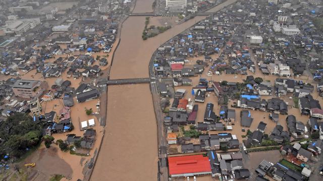 Japonya'da Dujuan Tayfunu Can Kaybını 9'a Çıkardı